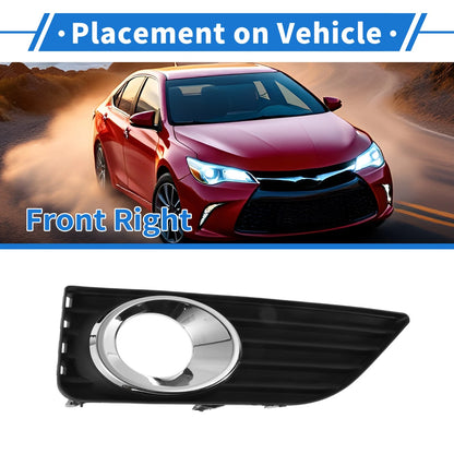 Front Right Fog Light Grill for Toyota Camry (2012-2014)