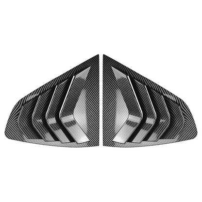 Rear Window Shutter Louver Cover Trim for BMW X4 G02 M40i (2018-2024)