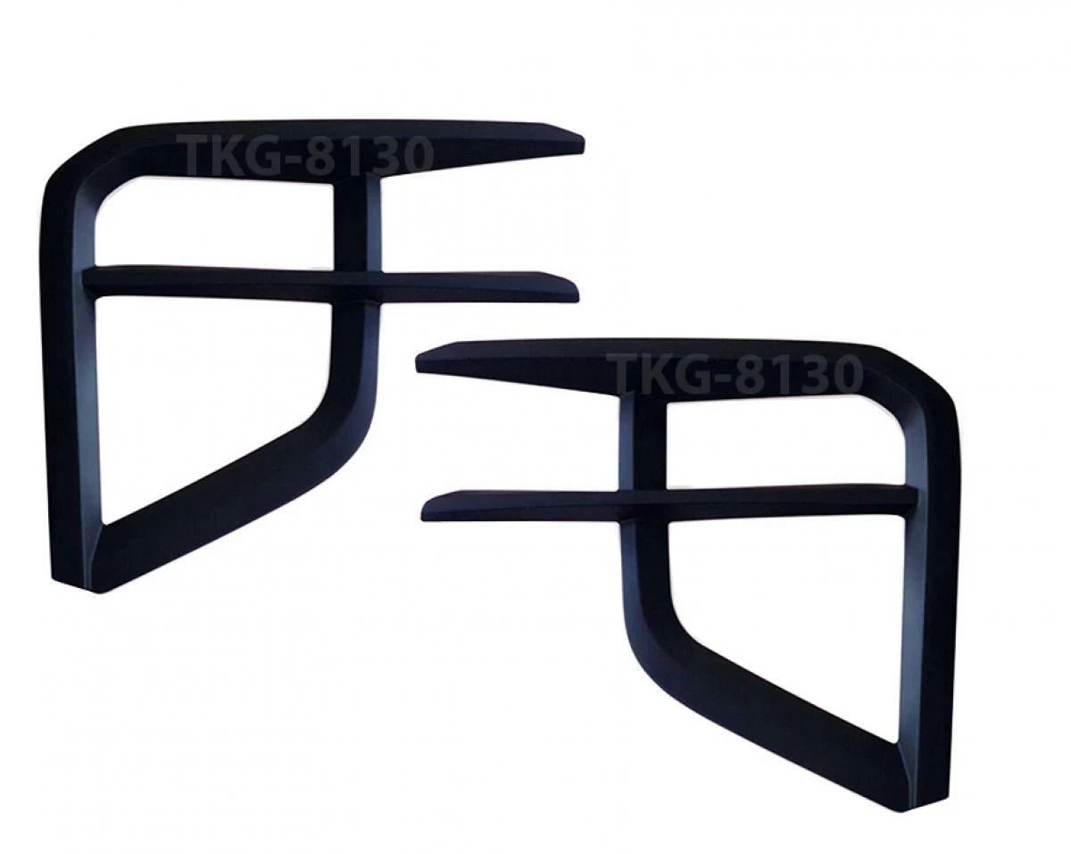 Black Fog Light Covers for Mitsubishi L200 Triton (2019-2020)