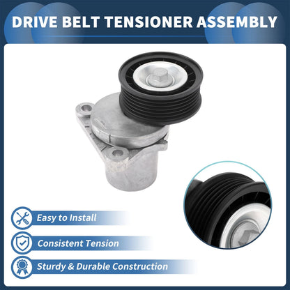Belt Tensioner for Ford Mondeo 2000-2015 - Metal 1 x Unit