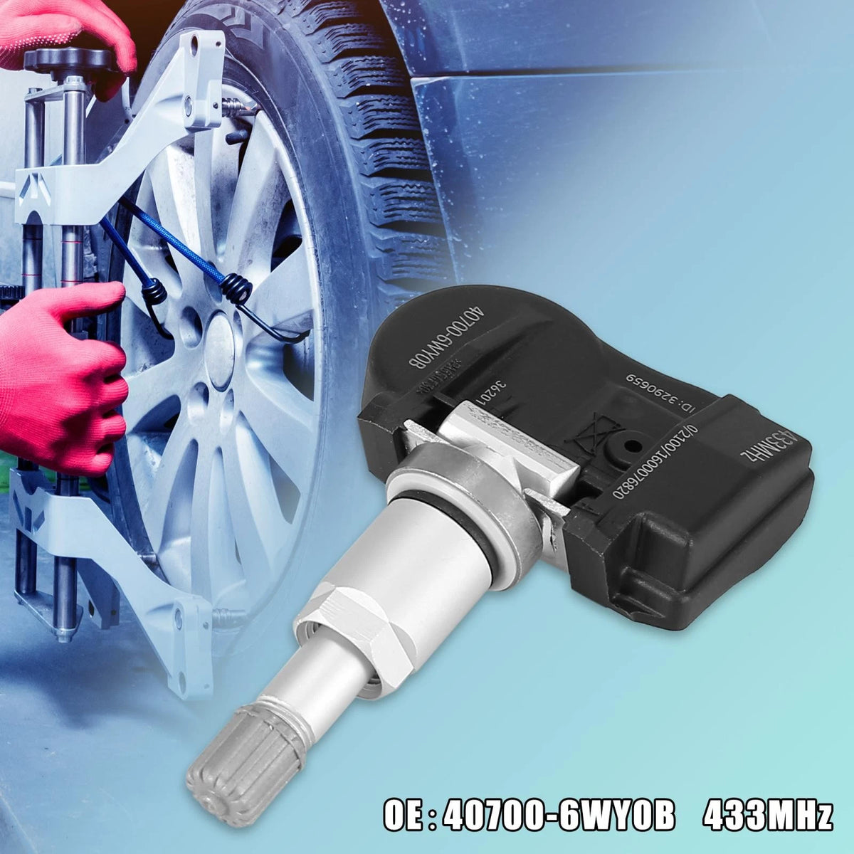 433MHz TPMS Tire Pressure Sensor for Infiniti QX56 QX80