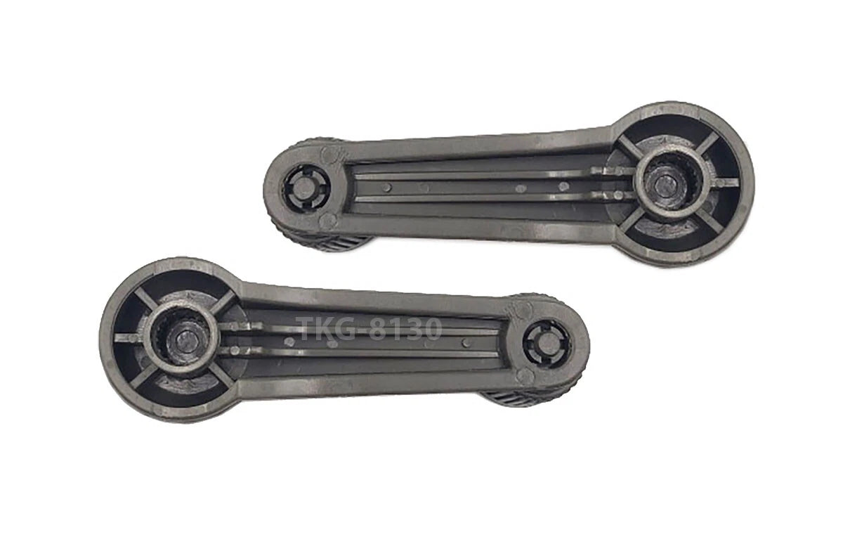 2 x Window Crank Handle Gray for Mazda MX-5 Miata, RX7, 626, B2000 (1989-2005)