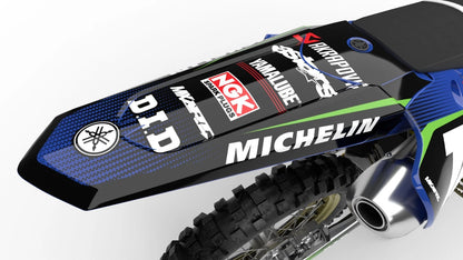 Custom Graphic Kit Warsaw Style Decals for Yamaha YZ 65