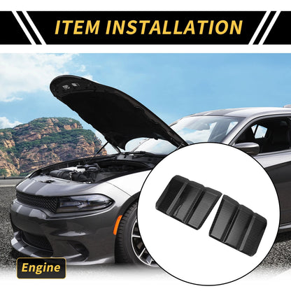 Carbon Fiber Engine Shroud Cover for Toyota Tundra (2022-2024)