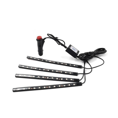 48 LED RGB Voice Control Decorative Floor Atmosphere Light Lamp
