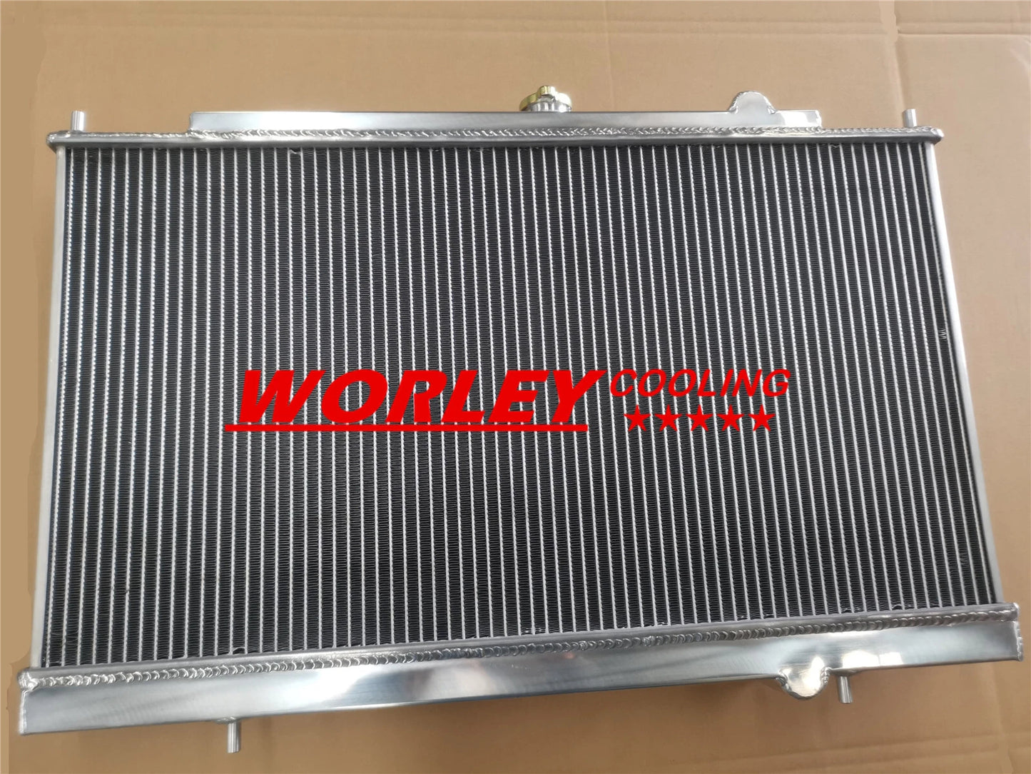 2 Row Aluminum Radiator for Mitsubishi Lancer EVO4 EVO5 EVO6 (1996-2001)