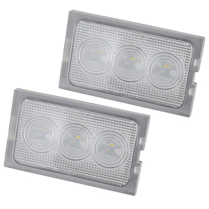 LED License Plate Lights for Land Rover Discovery 3 4 LR3 LR4 Freelander
