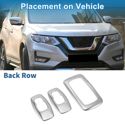 Set Headlight Trim Bezel for Nissan Rogue (2021-2024)