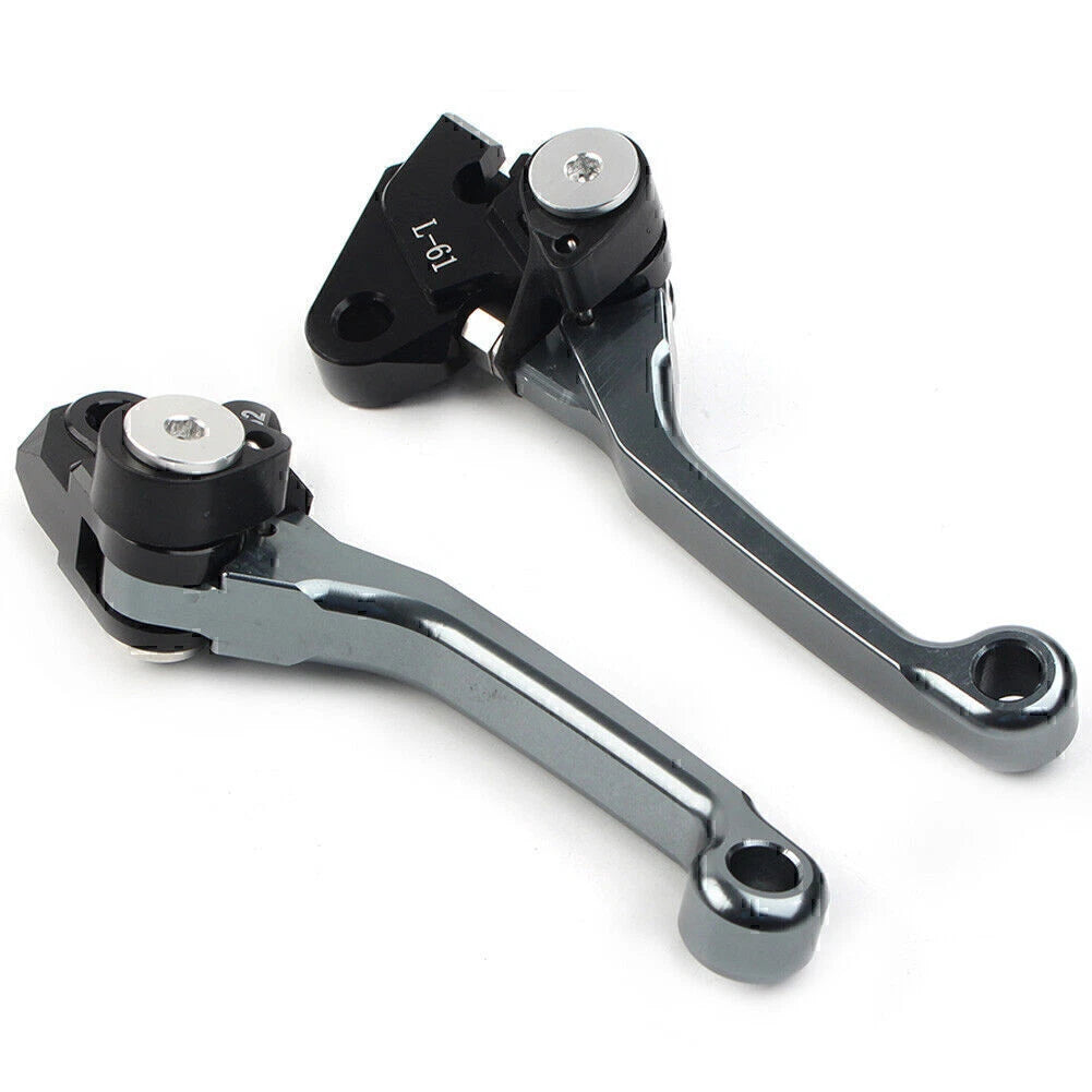 CNC Titanium Pivot Dirt Clutch Brake Levers for Kawasaki KX450F (2006-2012)