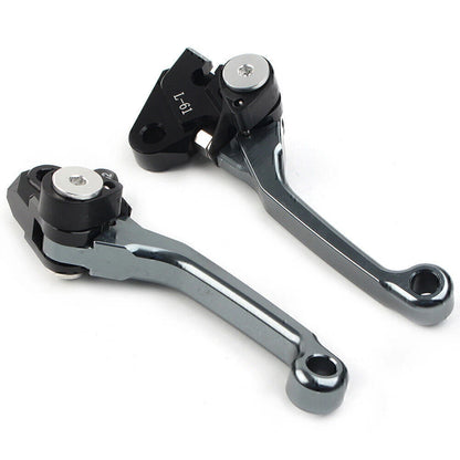 CNC Titanium Pivot Dirt Clutch Brake Levers for Kawasaki KX450F (2006-2012)
