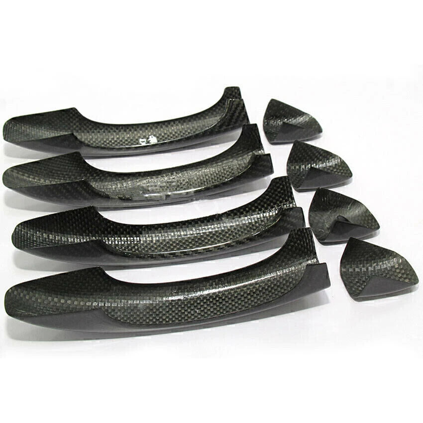 Carbon Fiber Door Handle Trim for Audi A4 A4L (2013-2016)
