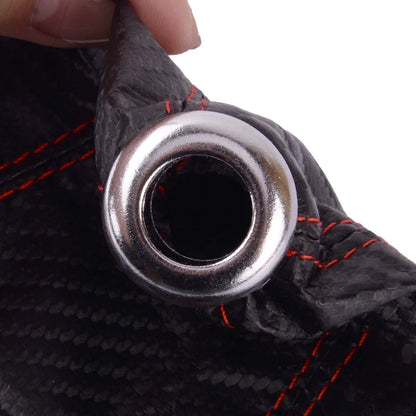 Carbon Fiber Universal Gear Shift Knob Boot Cover for Car