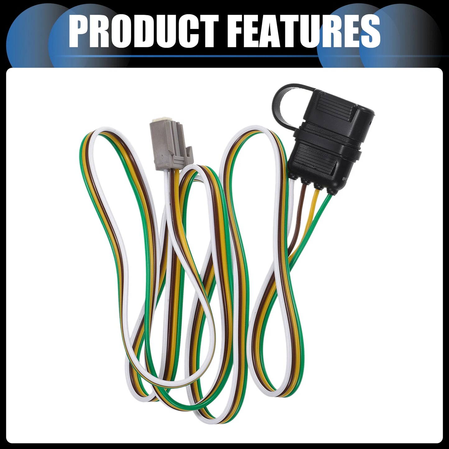 4-Pin Trailer Wiring Harness Kit for Chevrolet Equinox (2010-2017)