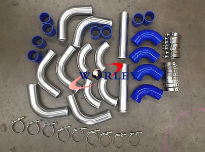 2.5" Aluminum Universal Intercooler Turbo Piping Kit