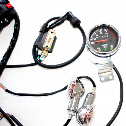 Electric Start Engine Wiring Harness Loom for 110cc 125cc Quad ATV Buggy