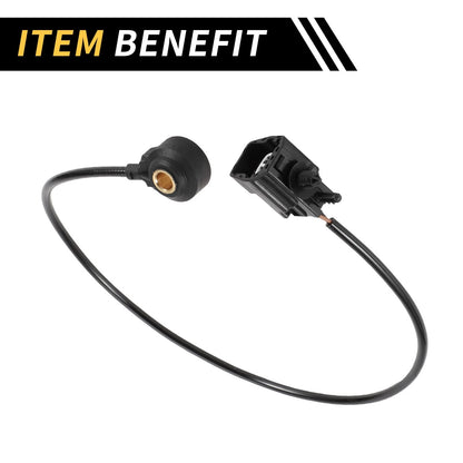 Engine Knock Sensor for Ford F-150 F-350 F-450 (2000-2006) 1 x Black