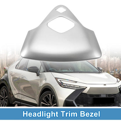 Car Front Row Headlight Trim Bezel for Toyota C-HR (2017-2021)