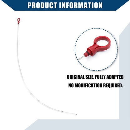 Engine Oil Level Indicator Dipstick for Dodge Durable Metal Red