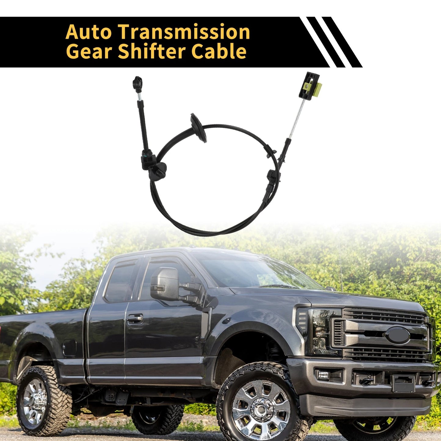 Auto Transmission Shifter Cable for Ford Excursion 5.4L 6.0L 7.3L (2000-2005)