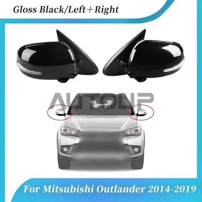 2 x Door Mirror L/R Heated w/Signal for Mitsubishi Outlander (2014–2019)