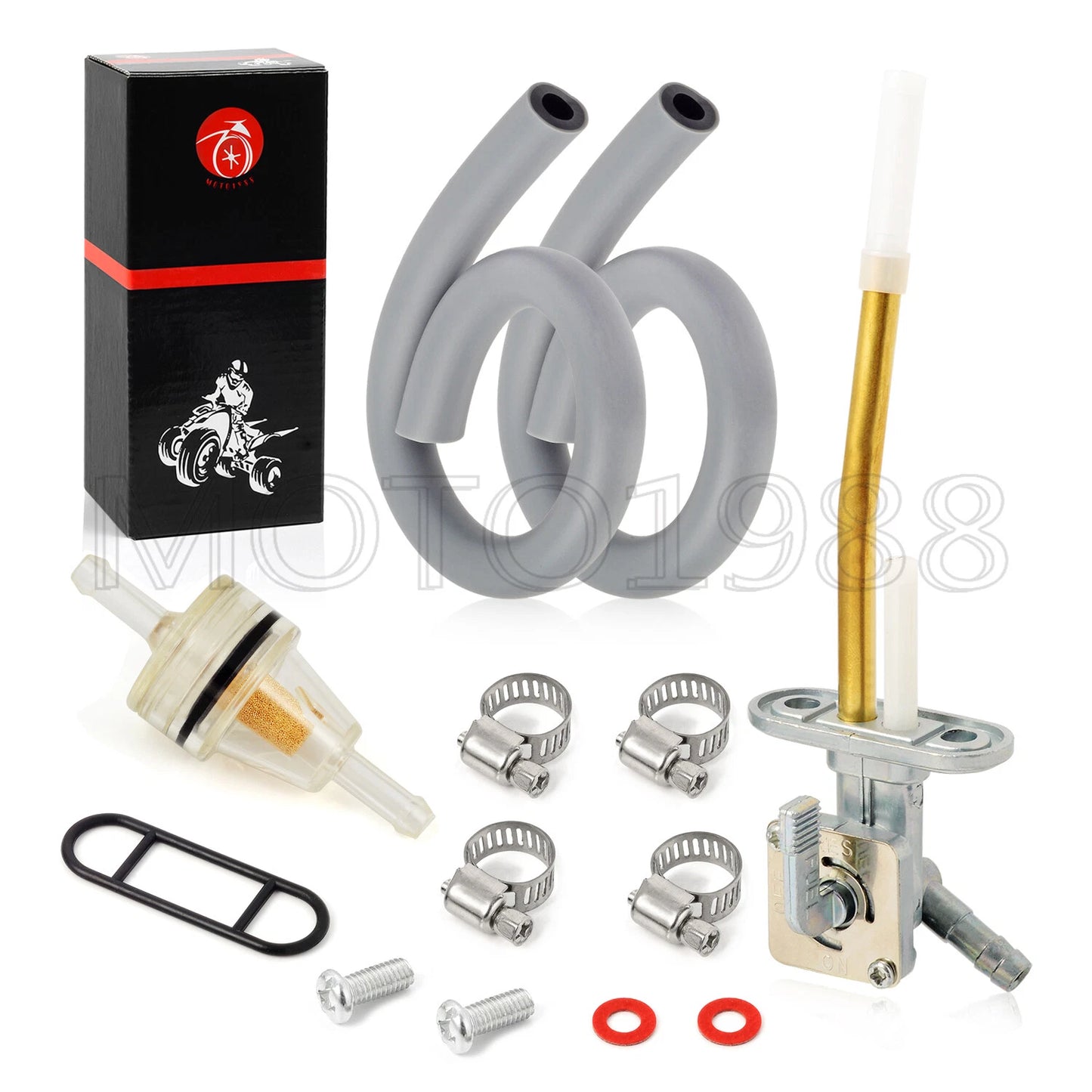 Fuel Valve Petcock kit for Kawasaki Bayou 400 4X4 (1993–1999)