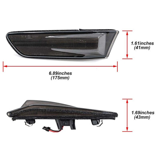 LED Side Marker Lights for Nissan Skyline V35 Coupe (2002-2007)