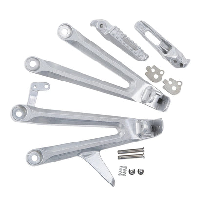 3 x Footrests Footpegs Bracket Set for Honda CBR1000RR (2004 - 2007)