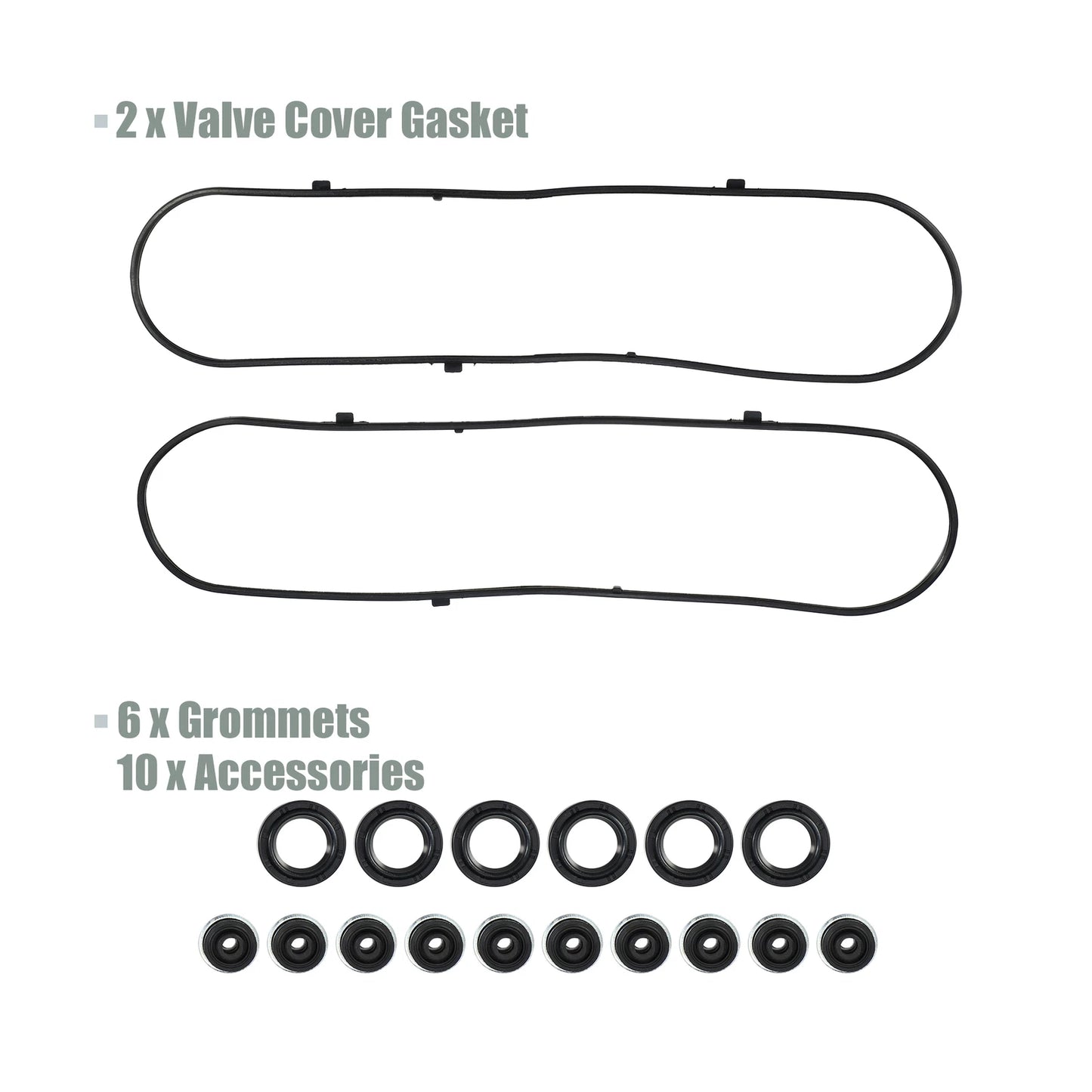 Valve Cover Gasket Set VS50607R for Acura MDX 3.5L V6 (2003 - 2006)