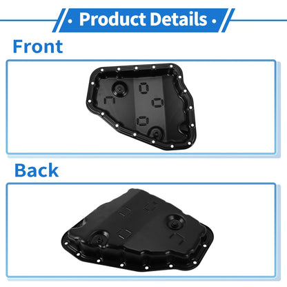 Engine Oil Pan for Toyota Vios (2014-2016) Steel Black
