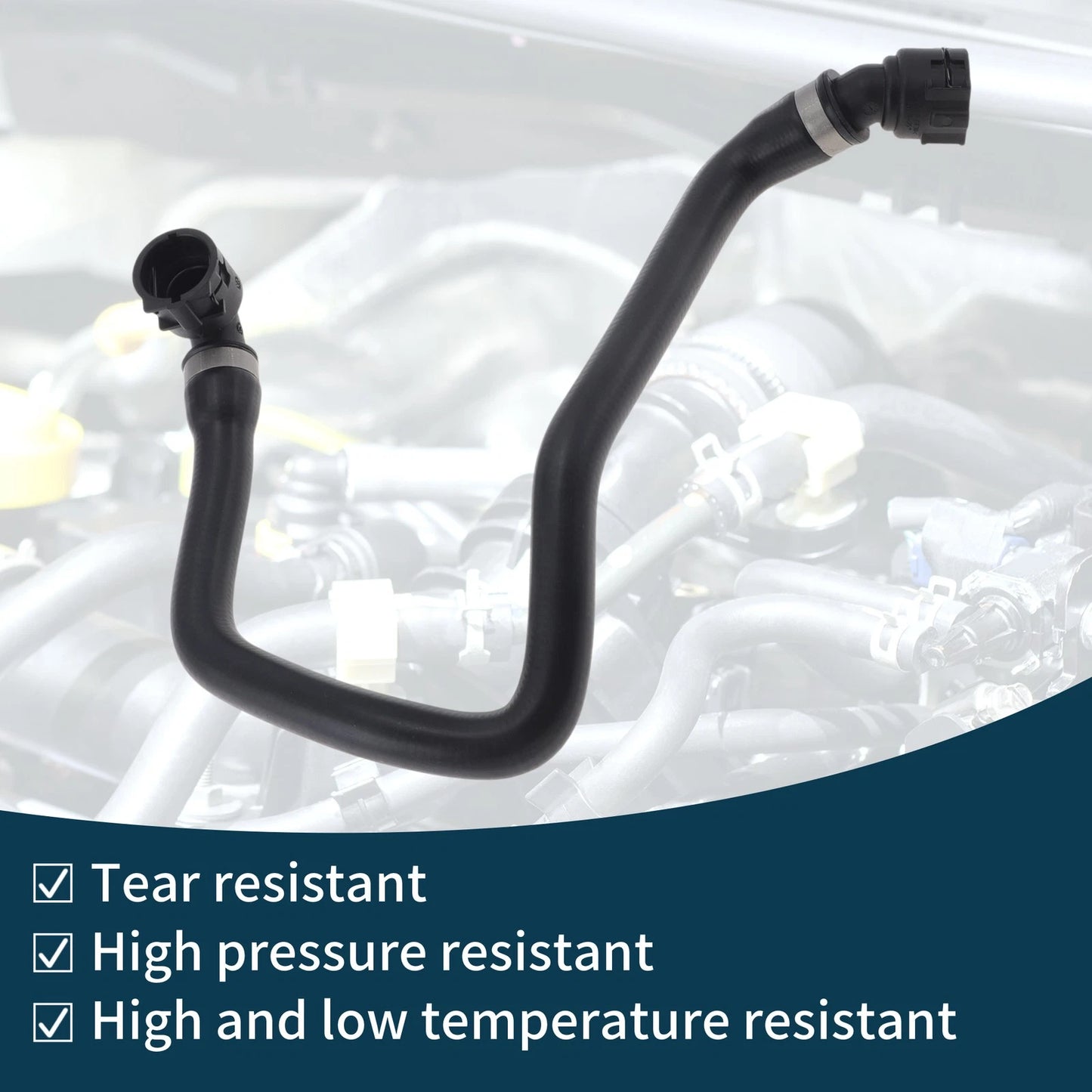 Radiator Hose for BMW 528i 2.0L (2012-2016) - Coolant Pipe Replacement