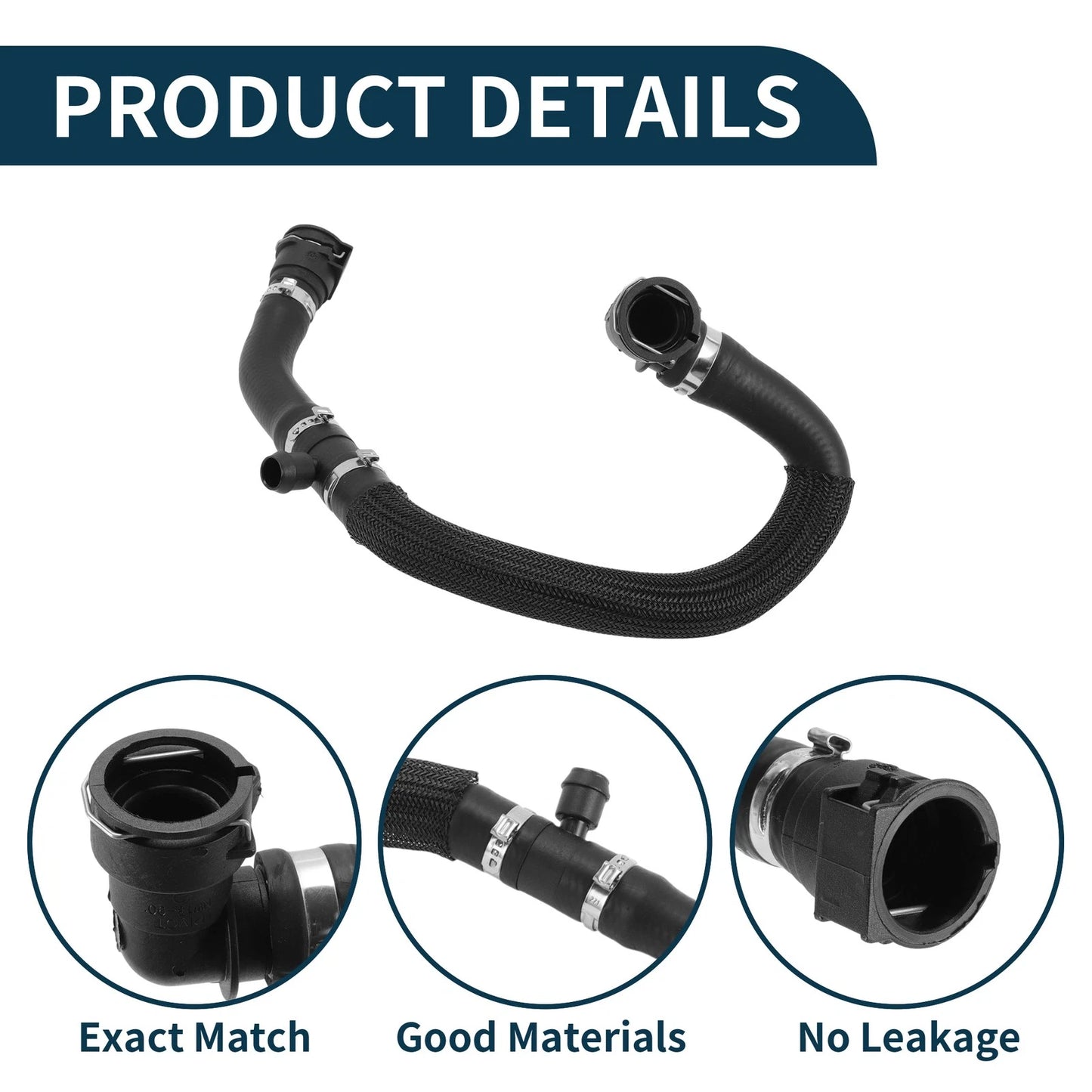 Radiator Hose for Peugeot 408 (2014-2022) Rubber Heating Water Pipe