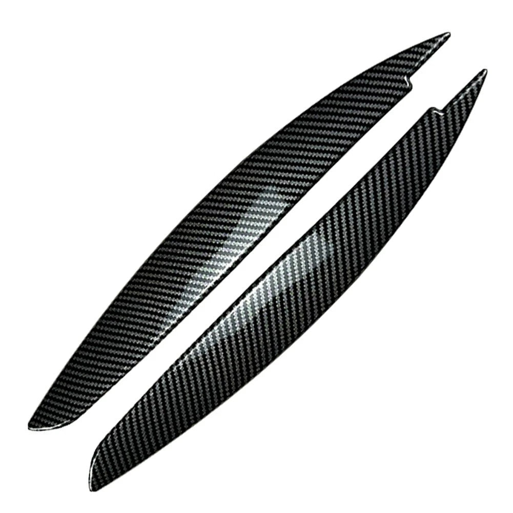 Front Headlight Eyelids Trim for BMW 1 Series E81 E82 E87 E88 (2008-2013)