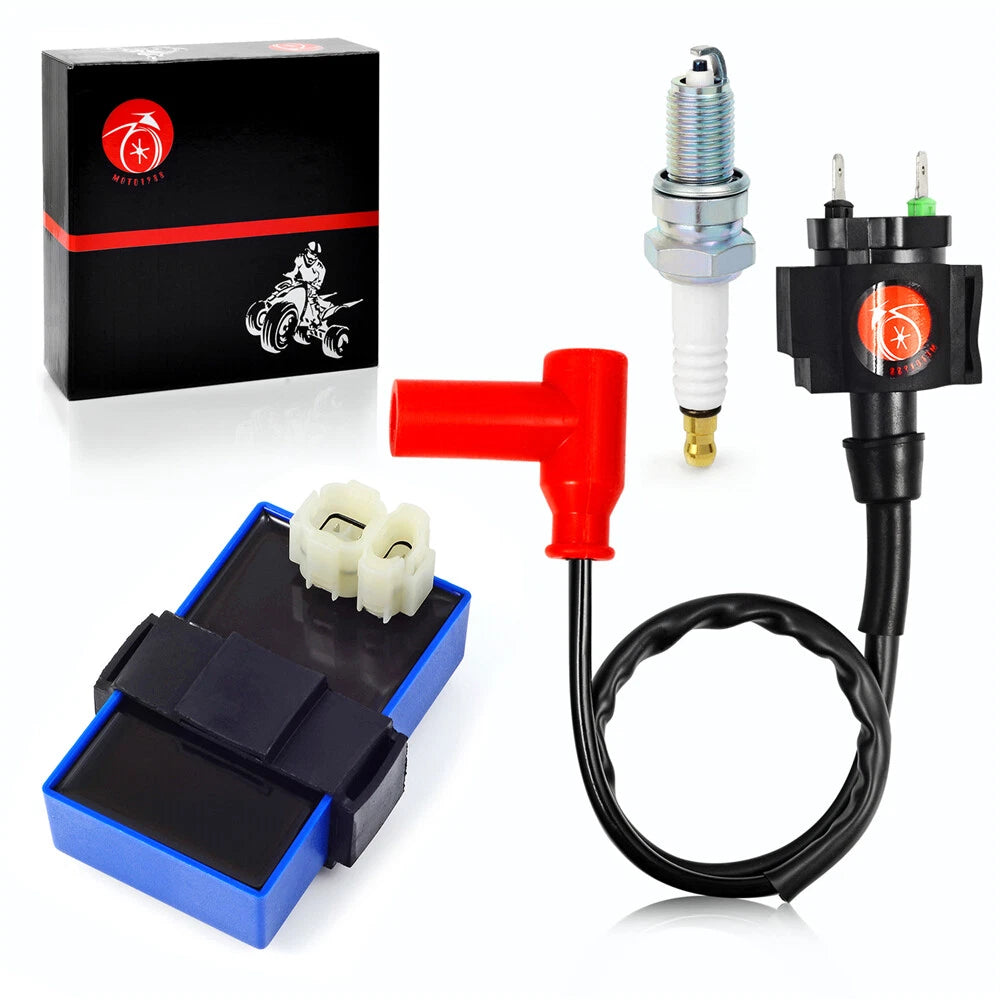 Ignition Coil Spark Plug & CDI for Honda Foreman 400 TRX400FW (1995-2003)