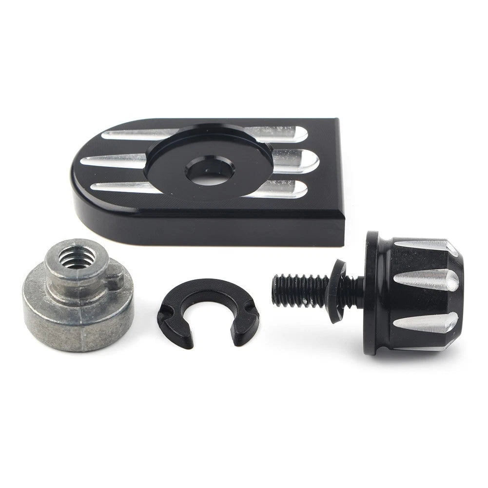Rear Fender Seat Bolt Nut Tab Cover for Harley XL Dyna Softail (1996-Present)