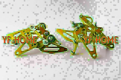Rearset Foot Pegs for BMW S1000RR (2010-2012) - Gold
