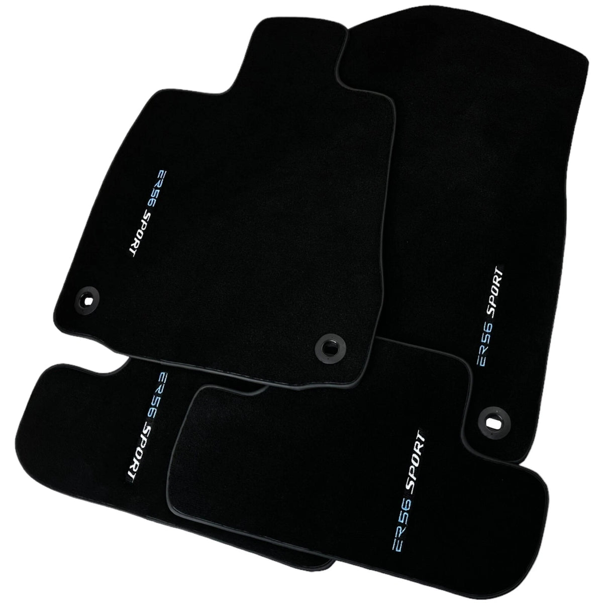 Floor Mats for Lexus GX 470 2003-2009 Black Tailored Carpets with Emblem