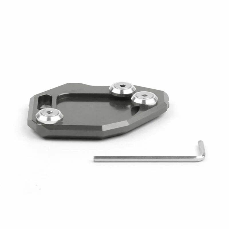 Side Stand Extension Pad for BMW F800GS 2008-2015 Gray (2008-2015)