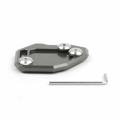 Side Stand Extension Pad for BMW F800GS 2008-2015 Gray (2008-2015)