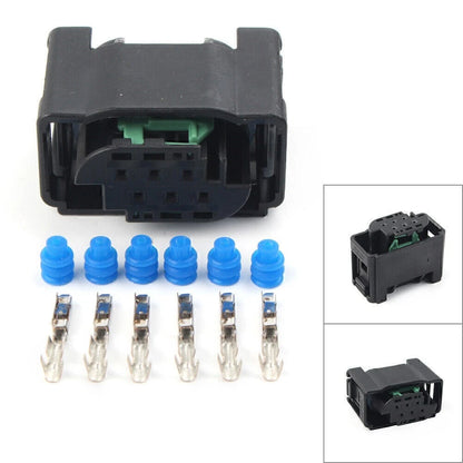 Electronic Throttle Body Plastic 1 Connector w/6 Pins & Seals for Make & Model