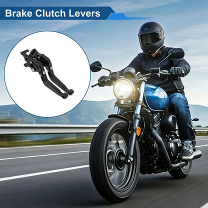 1 pair Short/Long Brake Clutch Levers for YAMAHA MT-03 (2018–2022)