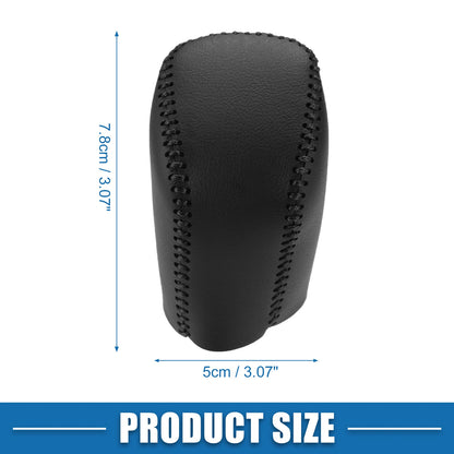 Gear Shifting Knob Cover Trim for Lexus GS 300 (2018-2019) Faux Leather Black