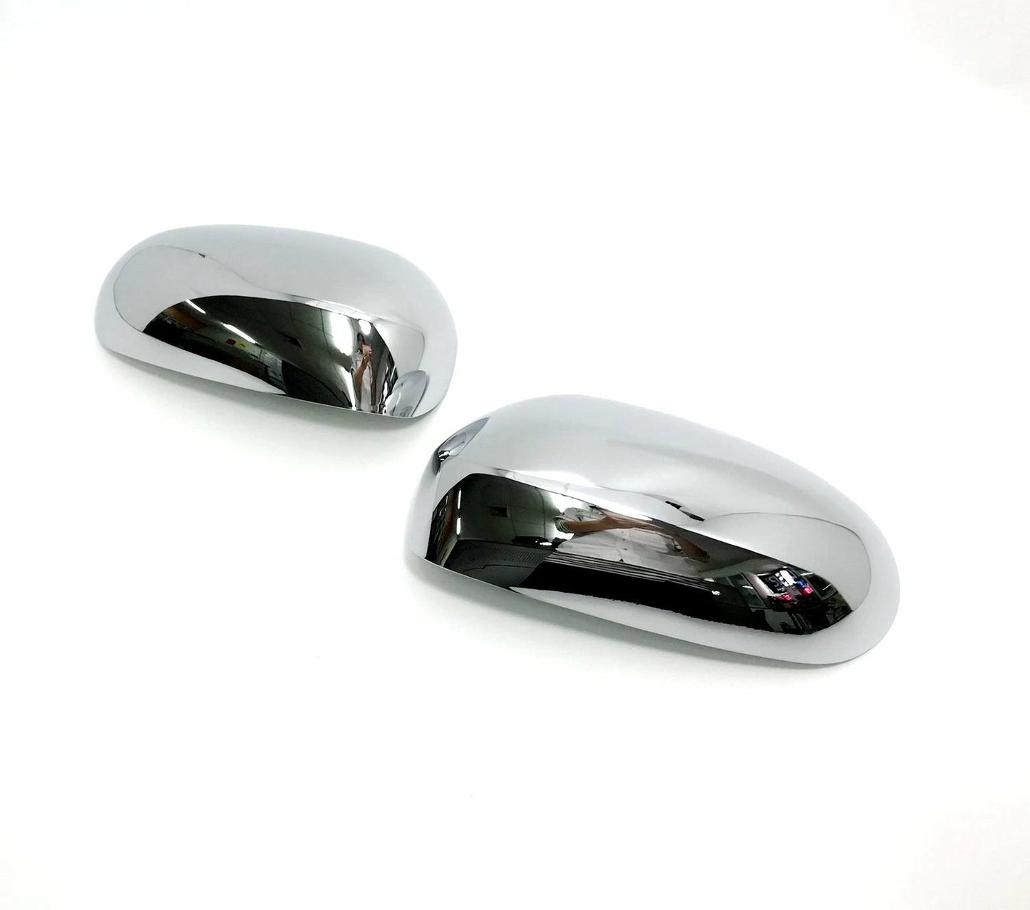 Chrome Side Door Mirror Covers for Jaguar XJ X350 (2003-2007)