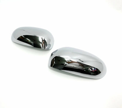 Chrome Side Door Mirror Covers for Jaguar XJ X350 (2003-2007)