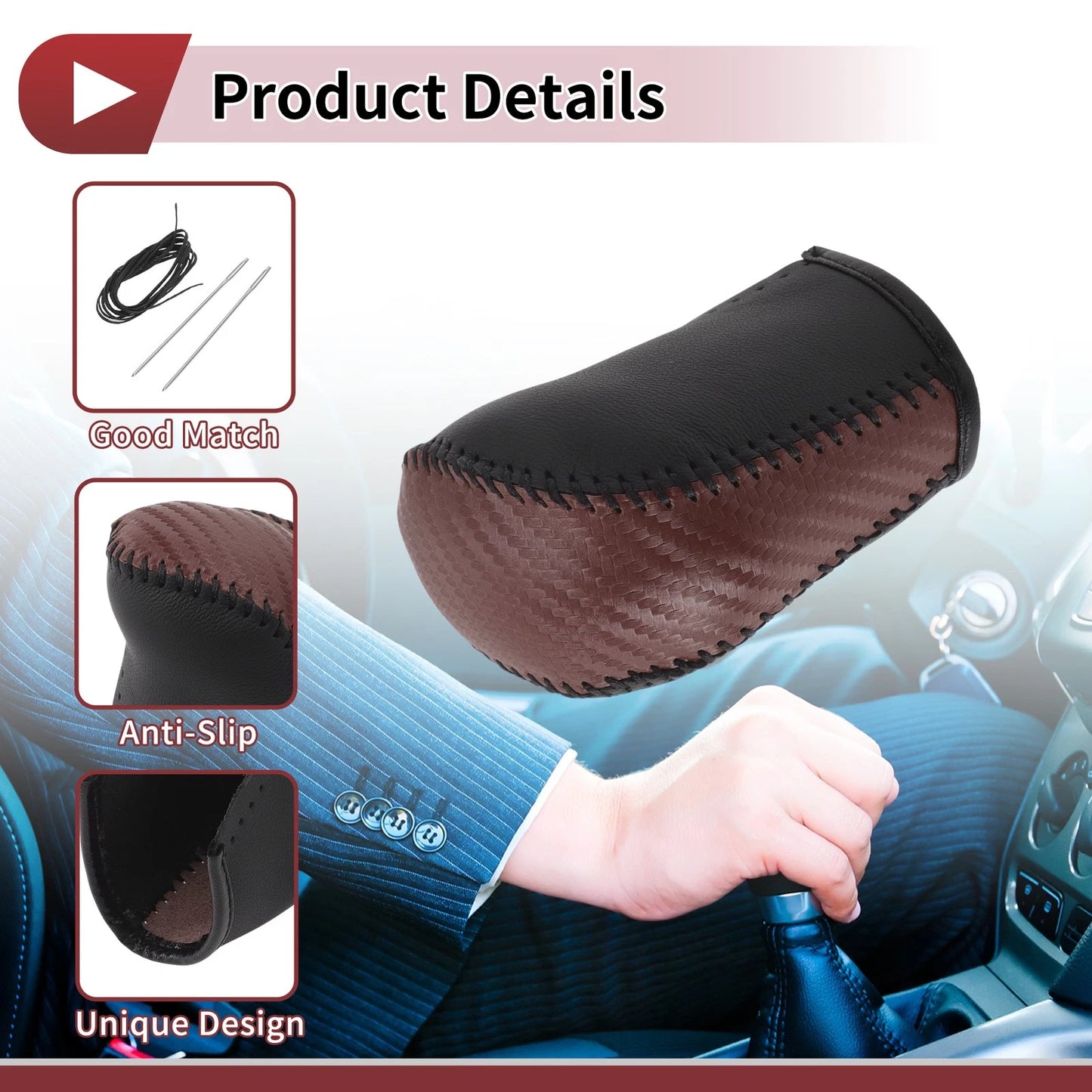 Car Gear Shift Knob Cover for Subaru Forester (2006-2012)