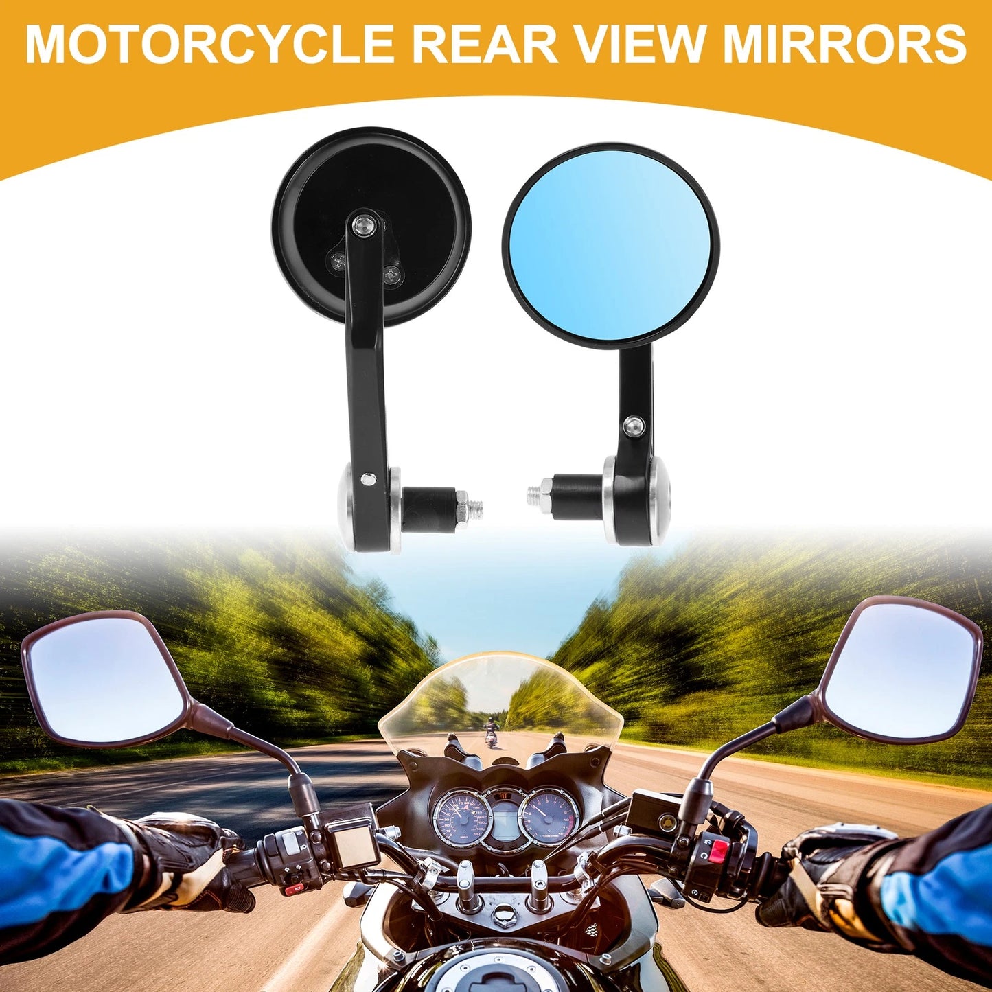 Rear View Mirror Side for M8 Motorcycle