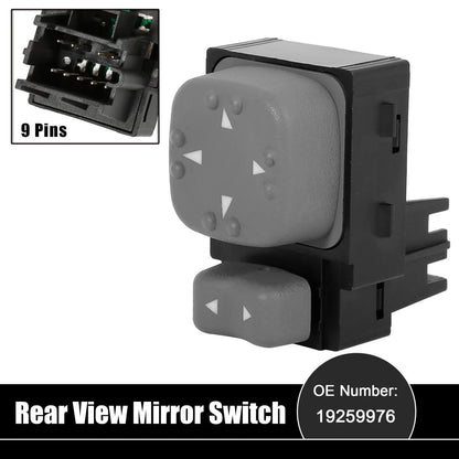 Power Rear View Mirror Switch Remote Control for Chevrolet S10 (98 - 04)