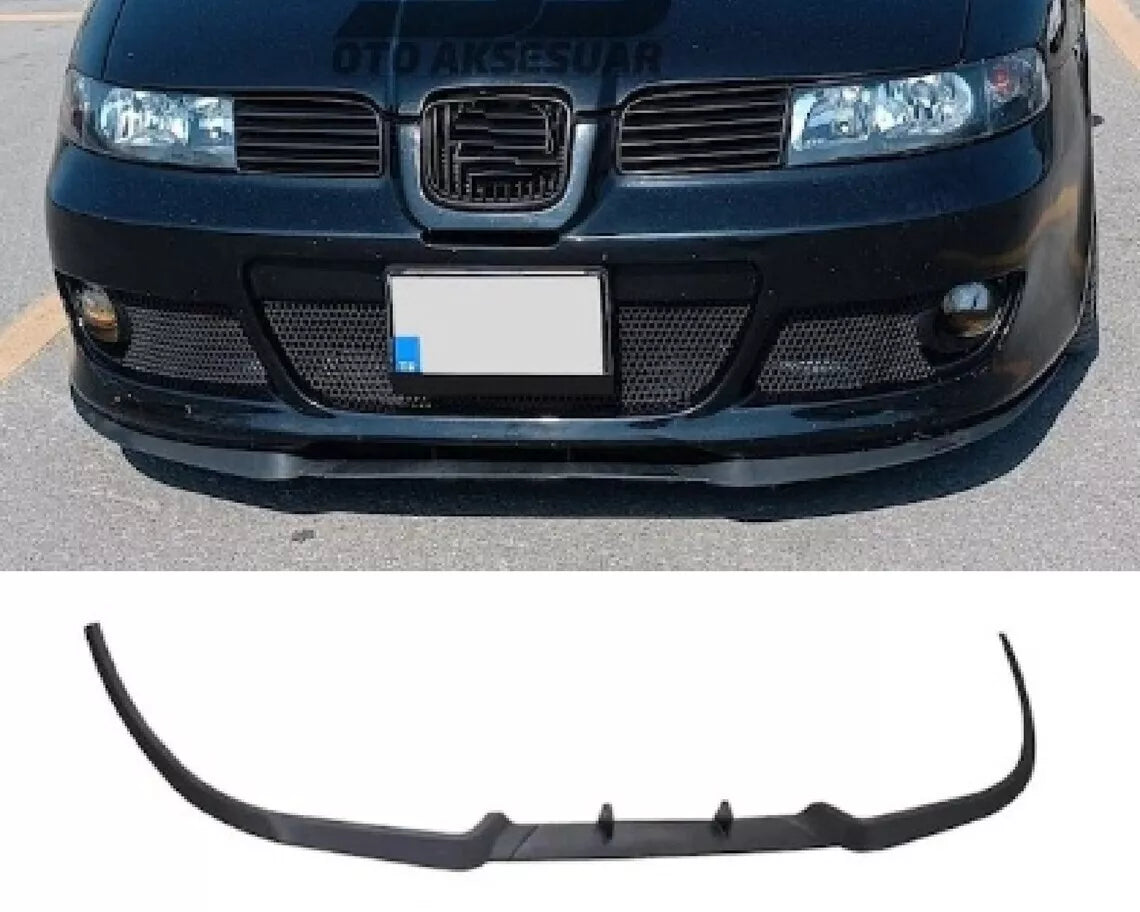 Front Bumper Lip for Seat Toledo Cupra R (2006-2009) 3 Pcs