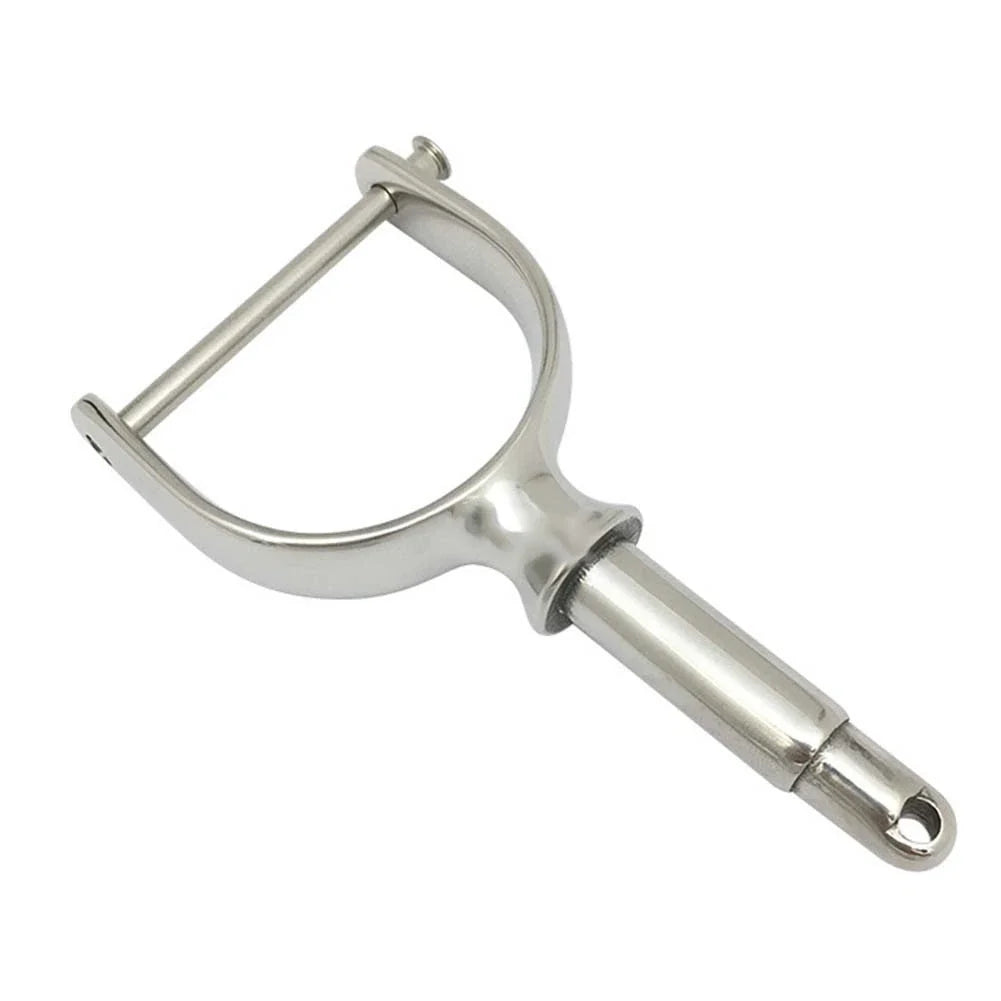 316 Stainless Steel Oarlock Sockets for 12" Paddle, Compatible with Boats