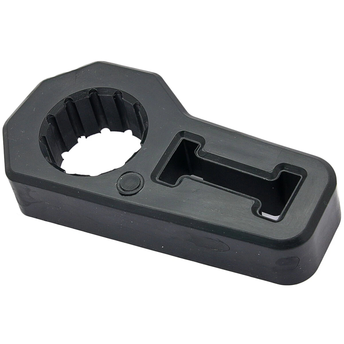 Hi-Lift Jack Handle Keeper for Trail Gear (2010-2023) - Black Rubber Isolator