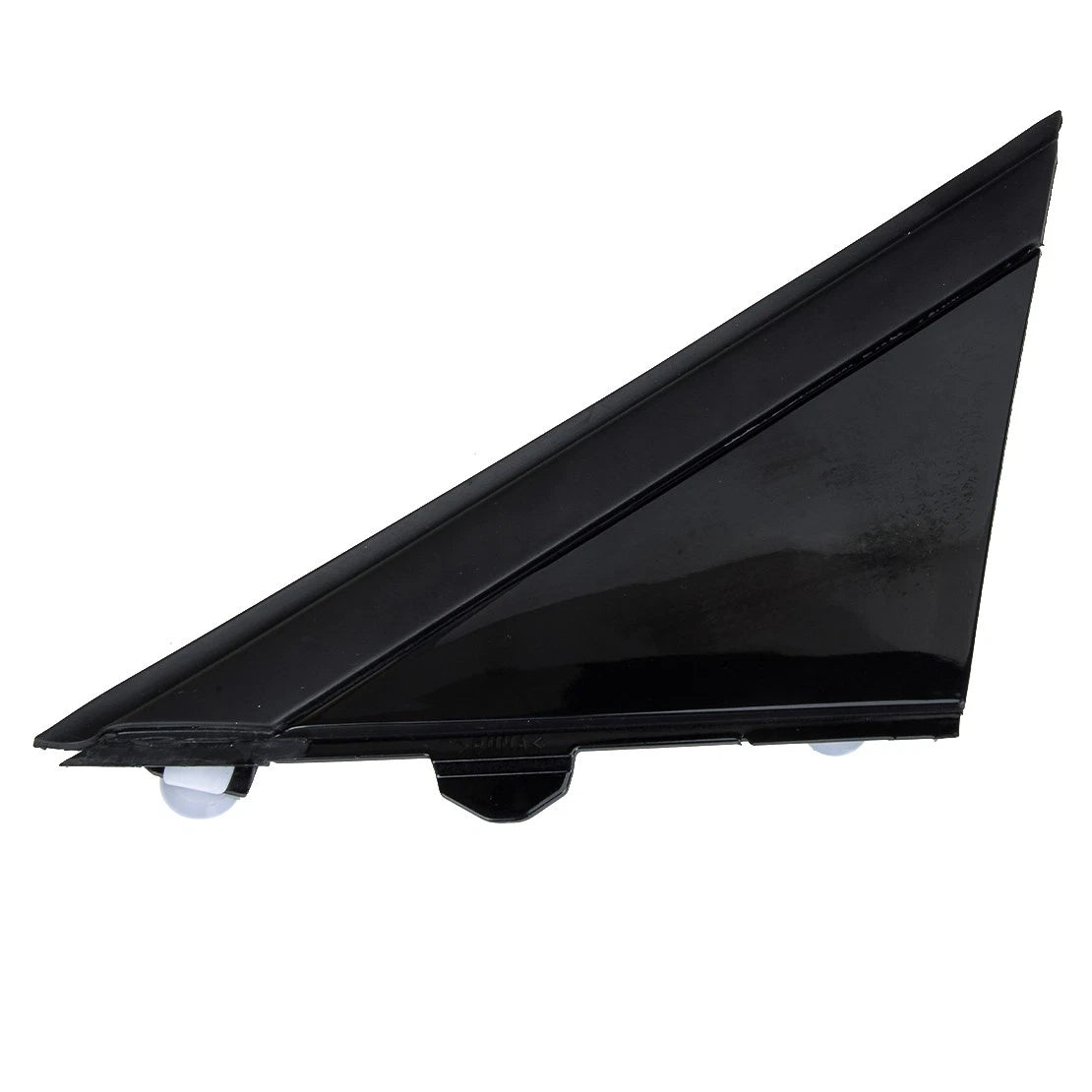Gloss Black Side View Mirror Covers for Fiat 500 (2007-2023)